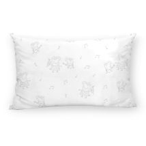 Kissenbezug Peppa Pig Grau Bunt 30 X 50 Cm 100 % Baumwolle
