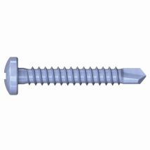 Reisser - Bohrschrauben Pan-head 4,8 X 19 Paket 100 Stück Stahl, Verzinkt, Blau Passiviert, Verpackt A 100
