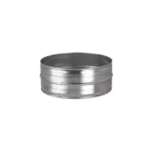 Manguito Macho En V Galvanizado Para Conducto - Diámetro 125 Mm - Modelo Flexor Flexible Joncoux