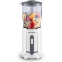 Innoliving Frullatore Da Tavolo Con Bicchiere Graduato Inn-697, Potenza 300w, 4 Lame In Acciaio Inox, Capacità 500ml, Piedini Antiscivolo E 
