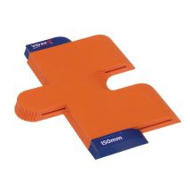 Vitrex – Profile Gauge 150mm – Ideal for Tiling, Wallpaper, Carpet, Vinyl, Laminate Flooring – Accurate Shape Replication