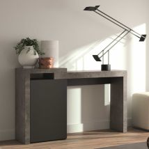 Bureau Delta 119cm - Béton