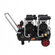 Compresseur Sans Huile Tjep 24/30-4 Silent, Reservoir 24 L, Silencieux Et Performant, Pour Atelier Et Chantier