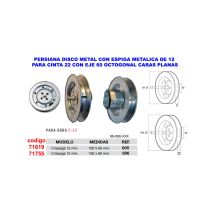 Teicocil - Metallscheiben-verschlussspieß 18 X 60 Mit 22 Achsen 60 Oct Carap06090005