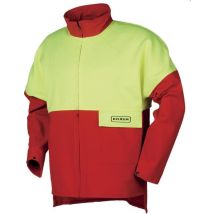 Forstjacke Rot-gelb Größe L'Sip Sip 1xskl