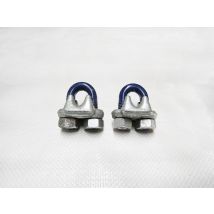 Securefix Direct - X2, 1 1/8' Us Fed Spec Wire Rope Grips - 28mm Bulldog Cip U Bolt Ff-c-450
