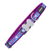 Collar Para Perro Red Dingo Style Morado Unicornio (2,5 X 41-63 Cm)