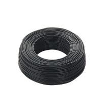 Fs17 Unipolares Elektrokabel, Abschnitt 1,5 Mm2, Schwarz Farbe, 50 M Strang