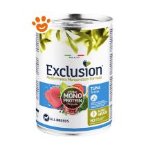 Exclusion - Dog Mediterraneo All Breed Adult Tonno Dog Mediterraneo All Breed Adult Tonno - Lattina Da 400 Gr