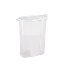 7h Seven House - Bote Con Tapa Dispensadora 0.6l Blanco 20x9.5x6cm 7house