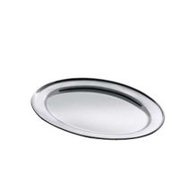Bandeja De Acero 18/c Ovalada De 35 Cm Salvi