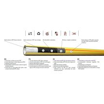 Almaplast - Tubo Per Irrigazione Acqua Versus 5 Strati Magliato 5/8''' 15 Mt.
