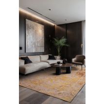 Tappeto - Collezione Heris Beneffito - Golden Wall - Tappeto - Oro - 170x240cm