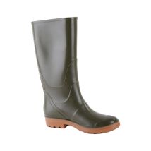 Stivali antinfortunistici in gomma Country 44 Verde – 8032690150750 – Materiale: gomma nitrilica, Intersuola: schiuma nitrile – NORA