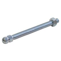 Tige filetée classique – 125 mm – Filetage métrique pas standard, Longueur, Matières, Classes de résistance courantes, Quantité par pack – Fath
