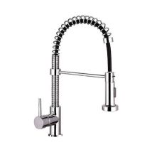 Veriaffari.it - Grifo De Cocina Con Rociador Extraíble Cromado L 35 X A 9 X H 54 Cm