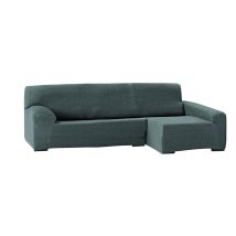 Eysa - Italia Teide Chaise Longue 240 Cm. Destra Vista Frontale - Col. 06-grigio, Null