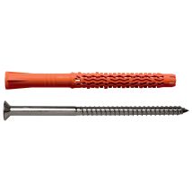 Mungo - Tassello Prolungato Unversale Nylon Con Vite T.s.p. 100pz Mql-st Ø10x80mm