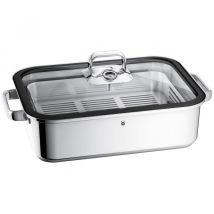 Wmf - 1741016040 Vaporiera Rostiera, Acciaio Inossidabile, Argento
