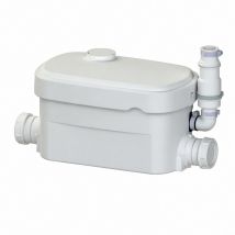 Watermatic – Pompa di sollevamento per doccia e box doccia – 250 W, 372 x 174 x 177 mm, Flusso massimo 70 L/min