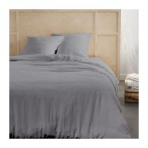 Today - Ropa De Cama 123326 - 2 Personas - 260x240cm - Gaze De Coton Unie - Acero