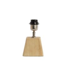 Lámpara de mesa Kardan madera natural – 19 cm altura – IP20 – Light & Living