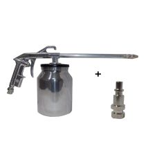 Pistola lavaggio aria compressa per compressore serbatoio in alluminio – Professionale – 200 mm – 1 lt – BUD