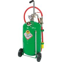 RAASM Auto-Ölzapfanlage 24L – Pneumatischer Ölspender für Werkstätten – 2m Schlauch – 0,27m Pistole – 130 SAE