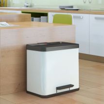 Hailo - Bidone A Pedale Öko Duo Plus L Capacità 9 + 17 L