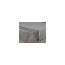 Tovaglia In Poliestere Tessuto Grigio 140 X 240 Cm Su Appendiabiti Tovaglia In Poliestere Tessuto Grigio 140 X 240 Cm Su Appendiabiti - Access Deco