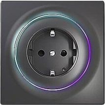 Enchufe Fibaro Walli Tipo F, Negro, Z-wave Ue Fibaro