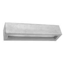Sollux Lighting Vega Lampada Da Parete Up & Down Grigio Cemento, 50cm