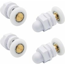 Lablanc - Shower Rollers Wheel For Shower Door Sliding Rollers Shower Door Rollers Brass Shower Cabin Door Roller Door Wheel Pulleys Accessory 