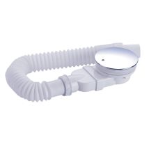 Impts Set Di Scarico Doccia 90 Mm, Foro Di Scarico Extra Piatto, Per Piatto Doccia, Sifone Con Tappo Antiodore, Filtro Per Capelli, Tubo Flessibile, 