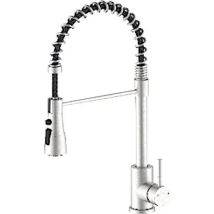 Idro-bric Halbprofessioneller Wasserhahn Aus Geb Brushed Edelstahl