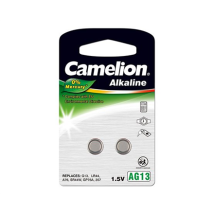 Camelion Ag13/lr44/357 Batteria Alcalina A Bottone 2 Pezzi