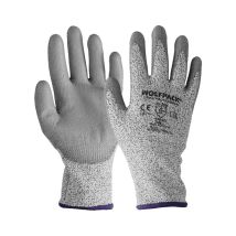 Guantes anticorte talla 11" – Fibra de vidrio – Soporte nylon sin costuras – CE - EN388
