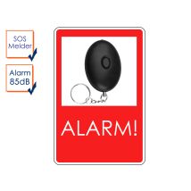 Mini-taschenalarm Überfallalarm Sos-notruf Personen-alarm 85db
