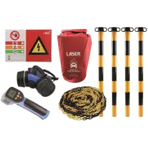 Kit Balisage Zone De Travail Véhicule Électrique