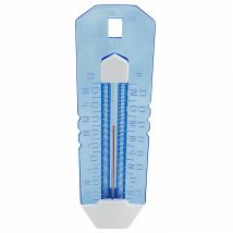 Mareva – Termometro traslucido blu in plastica – Scale Celsius e Fahrenheit – 9406