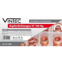 Just In Time - Assortiment Joints Cuivre En Coffret 150 Pièces - Vintec