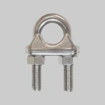 Morsetto per funi inox 6 mm – Acciaio inox AISI 316 – 25 PZ