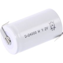 Mexcel Batteria Ricaricabile Speciale Torcia (d) Nicd 1.2 V 4000 Mah 1 Pz.