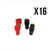 Terminal 16 Blatt - 2 X 4,8 Mm Rot / Schwarz 2 X 2,8 Mm - Puma C.ass Ct25