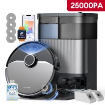 Ultenic M50, 20 Kpa/180 Min, Stazione Completamente Automatica, Navigazione Lidar Ad Alta Precisione, Spazzola Rotante Flottante, Aspirapolvere Robot 