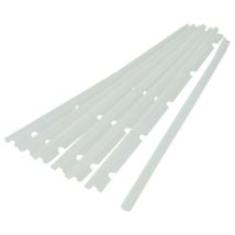 Vhbw 6x Lamine In Gomma Compatibile Con Neato Botvac 65, All Floor Aspirapolvere, Robot Aspiratore - Set Di Lamelle Incl. Tergivetro, Bianco