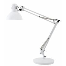 Archivo 2000 Lámpara Led De Arquitecto 600 Lumen 7w Flexo De Sobremesa Abs/metal Blanco