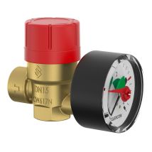 Flamco Válvula De Seguridad Prescomano Rp1/2 - 2,5 Bar, 50 Kw, Según Trd, 27687