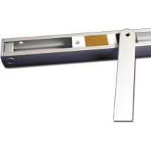 Geze - Soporte De Montaje T-stop Para Placa Deslizante Bg Plata