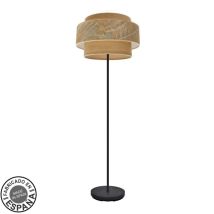 Fabrilamp Lámpara De Pie Salon Samoa 1xe27 Schwarz/camel 40d
